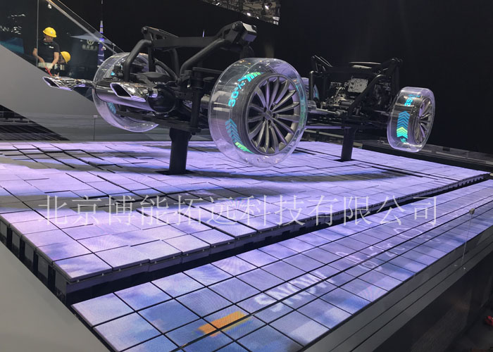 北京車展-jeep 機械矩陣屏