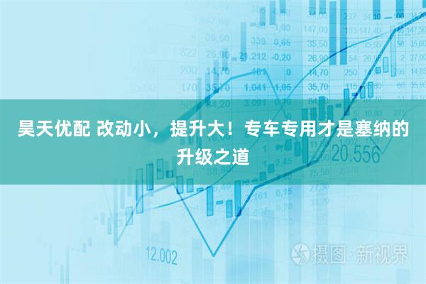 昊天优配 改动小，提升大！专车专用才是塞纳的升级之道