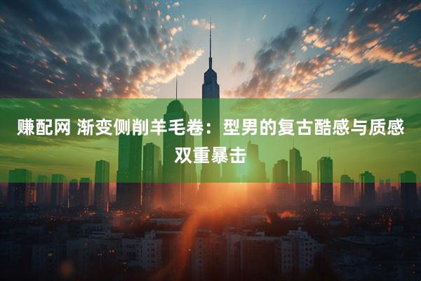 赚配网 渐变侧削羊毛卷：型男的复古酷感与质感双重暴击