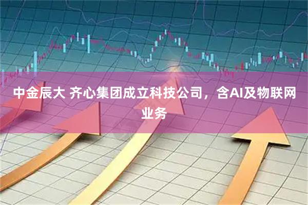 中金辰大 齐心集团成立科技公司，含AI及物联网业务